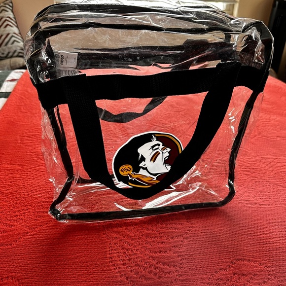 Handbags - NWOT FSU stadium approved clear bag